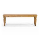 Ver imagem 2 de Banco de Madeira Maciça 140cm Pés Torneados Olinda Iaza Móveis