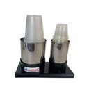 Ver imagem 5 de Porta Copo Descartável Água Café Multifuncional Porta Caneta Treco