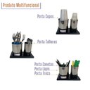 Ver imagem 2 de Porta Copo Descartável Água Café Multifuncional Porta Caneta Treco