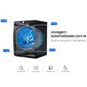 Ver imagem 6 de Lava e Seca Samsung 18kg Smart Wie#8209;Fi Ecobubble Vapor de Higiene Black Inox WD18T