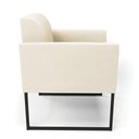 Ver imagem 6 de Poltrona Sala Decorativa Marisa Industrial Preto Veludo D03 - D’Rossi