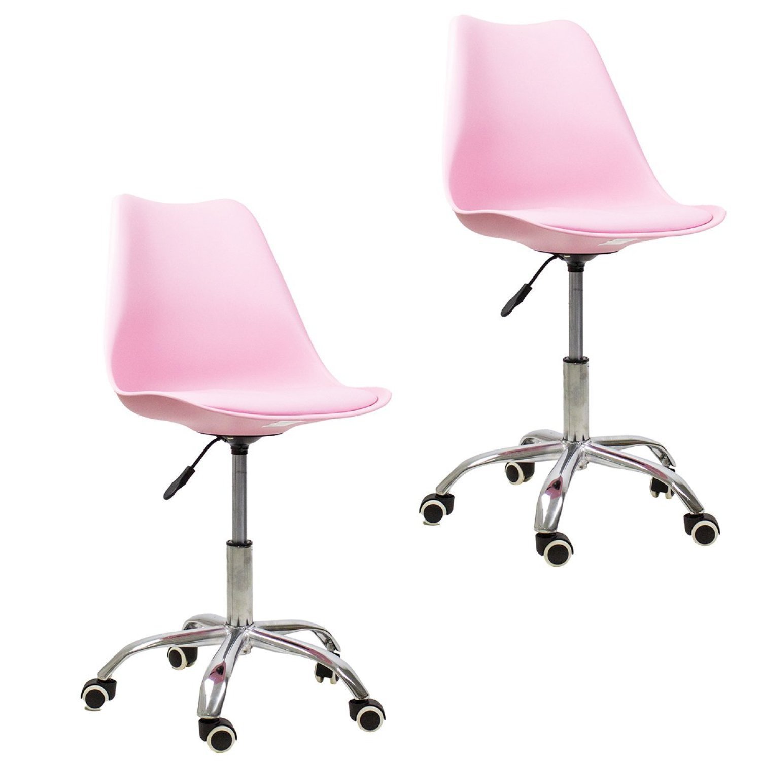 Conjunto 2 Cadeiras Office com Rodizio Giratória Saarinen Oficial Webshop - 1