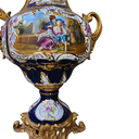 Ver imagem 3 de Potiche Decorativo em Porcelana Limoges