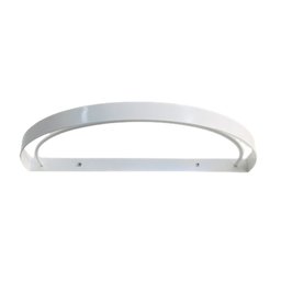 Dossel de Parede Liso - Branco - 1