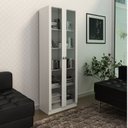 Ver imagem 2 de Kit 2 Armários para Escritório 2 Portas ME4115 e ME4105 Tecno Mobili Branco