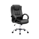 Ver imagem 2 de Cadeira Escritório Presidente Giratória Estofada Corino Melbourne Fratini