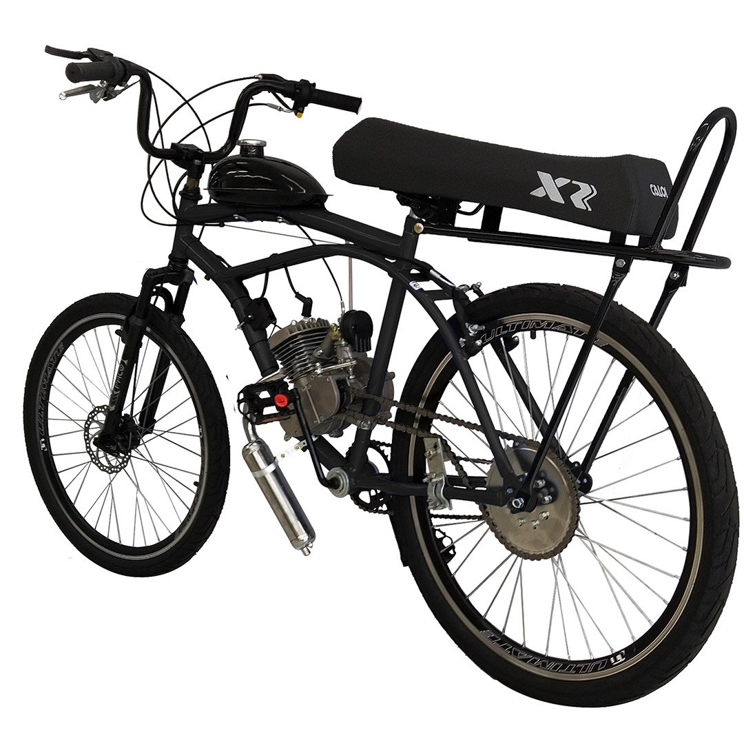 Bicicleta Motorizada 80cc Coroa 52 FrDisc/Susp Banco XR Rocket - 2