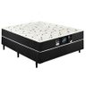 Cama Box Conjugado Viúva SP Móveis Molas Ensacadas - 44x128x188cm - 1