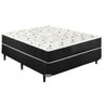Cama Box Conjugado Viúva SP Móveis Molas Ensacadas - 44x128x188cm - 2