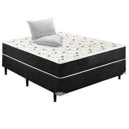 Cama Box Conjugado Viúva SP Móveis Molas Ensacadas - 44x128x188cm - 3