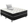 Cama Box Conjugado Viúva SP Móveis Molas Ensacadas - 44x128x188cm - 3