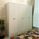 Ver imagem 1 de Kit 3 Armários para Escritório 2 Portas ME4105 Tecno Mobili Espresso Móveis