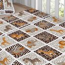 Ver imagem 2 de Jogo de Cama Tecebem Malha Mini Cama(montessoriana)alivio 3 Peças Duna