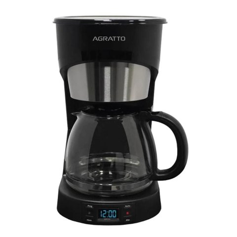 Cafeteira Programavel 1,5L Aroma 38x 800W Agratto 220V Preto