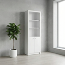 Ver imagem 3 de Kit 3 Armários para Escritório Aberto 2 Portas e 3 Prateleiras ME4110 Espresso Móveis