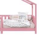 Ver imagem 6 de Cama Montessoriana Madeira Maciça Casa com Estrado Lisan Rosa