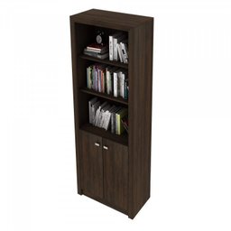 Kit 3 Armários para Escritório Aberto 2 Portas e 3 Prateleiras ME4110 Espresso Móveis - 2