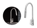 Ver imagem 1 de Torneira Monocomando Versatile Extensível em Aço Inox 304 Escovado Bica Giratória e Arejador