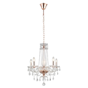 Ver imagem 5 de Pendente Tyene Rose Gold e Transparente (d)54cm (a)63cm 5xe14 200w - Jf305