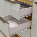 Ver imagem 6 de Armario Aereo e Balcao Pia 120 Cm Vera Marrocos Off White Mxm