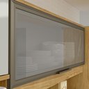 Ver imagem 5 de Armario Aereo e Balcao Pia 120 Cm Vera Marrocos Off White Mxm