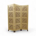 Ver imagem 1 de Biombo Dubai 3 Divisórias com 6 Rodinhas