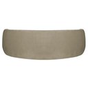 Ver imagem 7 de Sofá Curvo 3 Lugares Sala de Estar Recepção Noruega 180cm Suede Cappuccino - Amarena Móveis