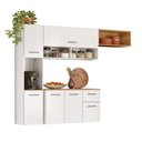 Ver imagem 2 de Cozinha Suspensa 6 Portas 1 Gaveta Becca