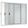 Jlt Veneziana 3 Folhas sem Grade Vidro Liso Branco - Economica - 100x150 (0407) - 3