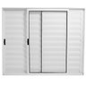 Jlt Veneziana 3 Folhas sem Grade Vidro Liso Branco - Economica - 100x150 (0407) - 2