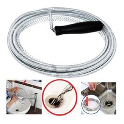 Desentupidor Manual Aço Inox 3m Pia Cozinha Ralo Lavanderia - 2