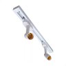 Trilho Eletrificado 50 Cm + 2 Spots Soquete E27 Bivolt Branco - 1