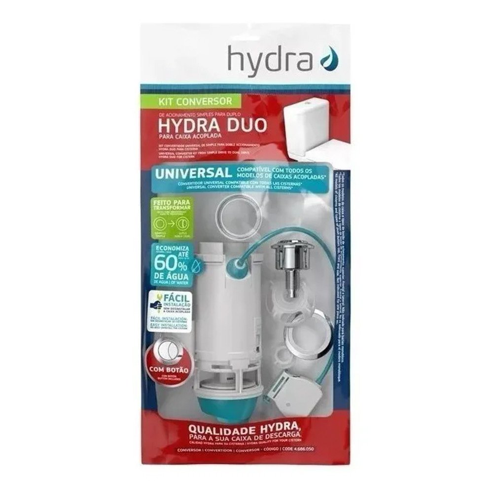 Kit Universal Conversor para Acionamento Duplo Hydra Duo - 1