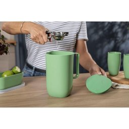Jarra Tramontina Mixcolor em Polipropileno Verde Sálvia 2 L Tramontina - 2