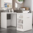 Ver imagem 1 de Armário Lavanderia / Mesa Dobrável Ibiza Multimóveis Branco