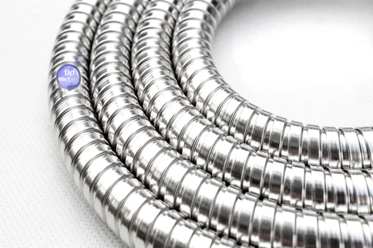 Engate Mangueira Flexível 1,20m Inox Ducha Higiênica Chuveiro Casagrande Mundial - 2