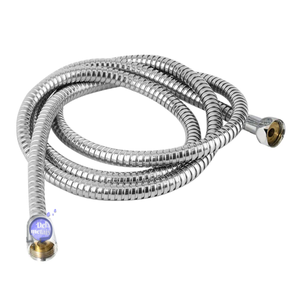 Engate Mangueira Flexível 1,20m Inox Ducha Higiênica Chuveiro Casagrande Mundial - 3