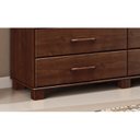 Ver imagem 4 de Cômoda 6 Gavetas 1 Porta em Madeira Maciça Ouro