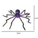 Ver imagem 2 de Aranha Aradia Halloween com Luz Roxa Olho e Corpo 70cm