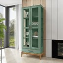 Ver imagem 1 de Cristaleira Vitrine 2 Portas 1 Gaveta Milão