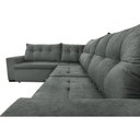 Ver imagem 6 de Sofa de Canto Retrátil e Reclinável com Molas Cama Inbox Oklahoma 3,65x2,51 ou 2,51x3,65 Cinza