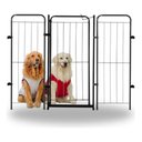 Ver imagem 2 de Cercado Dobrável 98cm Portão com 2 Módulos Ideal para Pets e Crianças