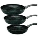 Ver imagem 1 de Jogo de Frigideiras Zebra Indução Antiaderente Cerâmica 3 Peças - Casambiente