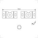 Ver imagem 6 de Suporte para Tv Universal 10 a 71 Kit 20 Peças Preto Cs0060u