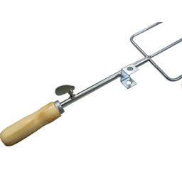 Espeto Para Fogo De Chão Giratório Reforçado 69 cm - 4