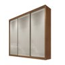 Guarda Roupa Casal 3 Portas 8 Gavetas Paris Novo Horizonte - 3