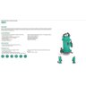 Bomba Shimge Submersível Qdx1.5-17 0,5cv Monofásico 220v Verde 220 (m) - 2