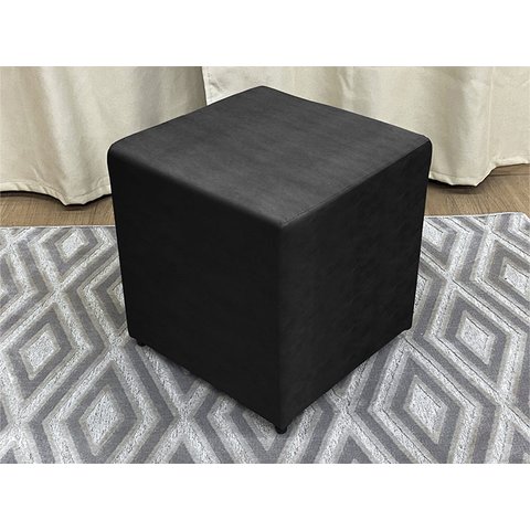 Puff Decorativo Preto 601 Alpoim
