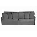 Ver imagem 2 de Sofá Modular Olinda 4 Lugares 2.30 MT com Molas Retrátil e Reclinável Veludo Nobre Sofatec