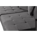 Ver imagem 5 de Sofá Modular Olinda 4 Lugares 2.30 MT com Molas Retrátil e Reclinável Veludo Nobre Sofatec